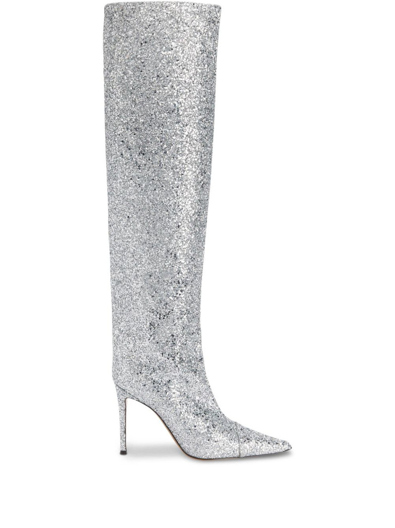 90mm Viola glittered boots 1