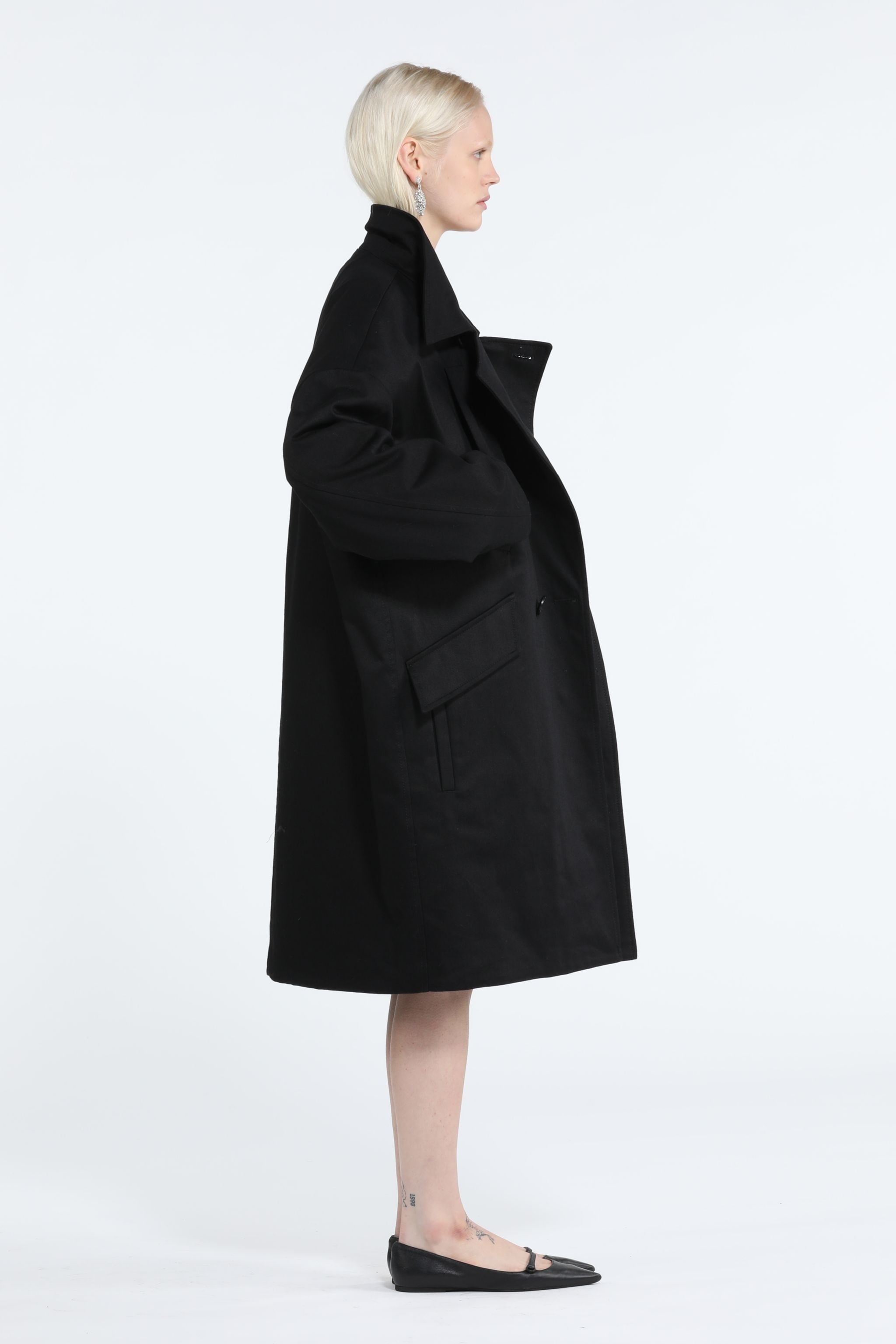 DOUBLE-BREASTED COAT - 3
