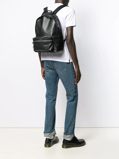 Sandro coated fabric backpack outlook