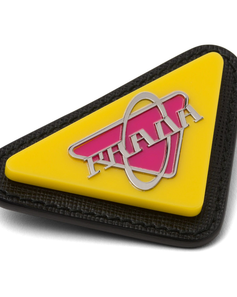 Prada Pin with Saffiano trim outlook