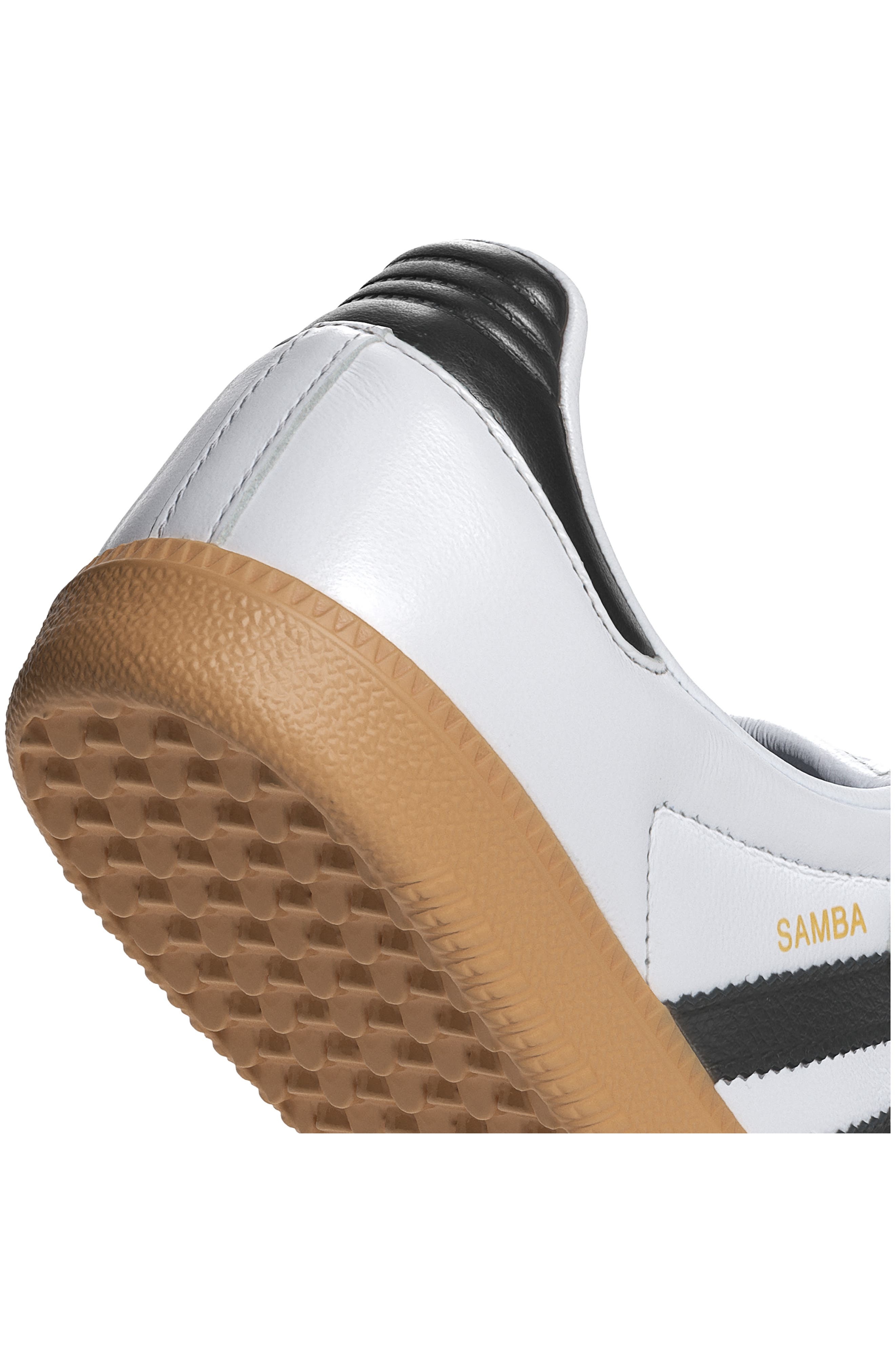 adidas Samba LT Sneaker in White/Black/Gold Metallic at Nordstrom - 8