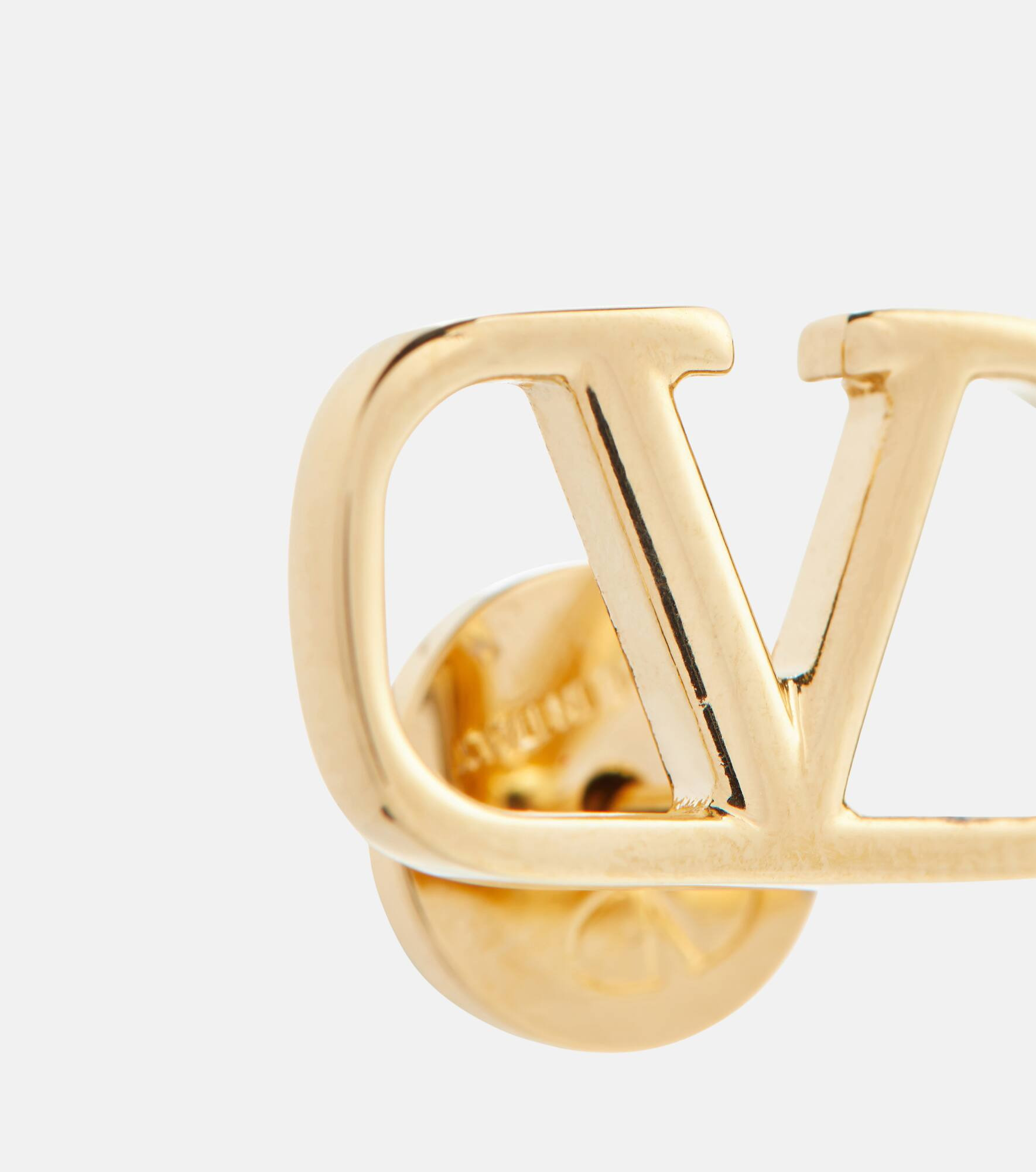 VLogo stud earrings - 2