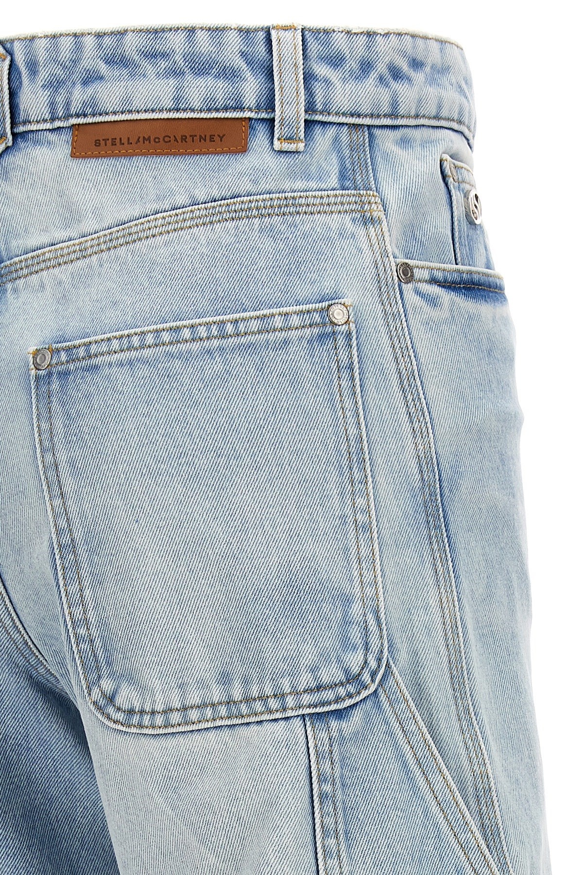 STELLA MCCARTNEY - Banana leg Utility jeans | Leam Roma