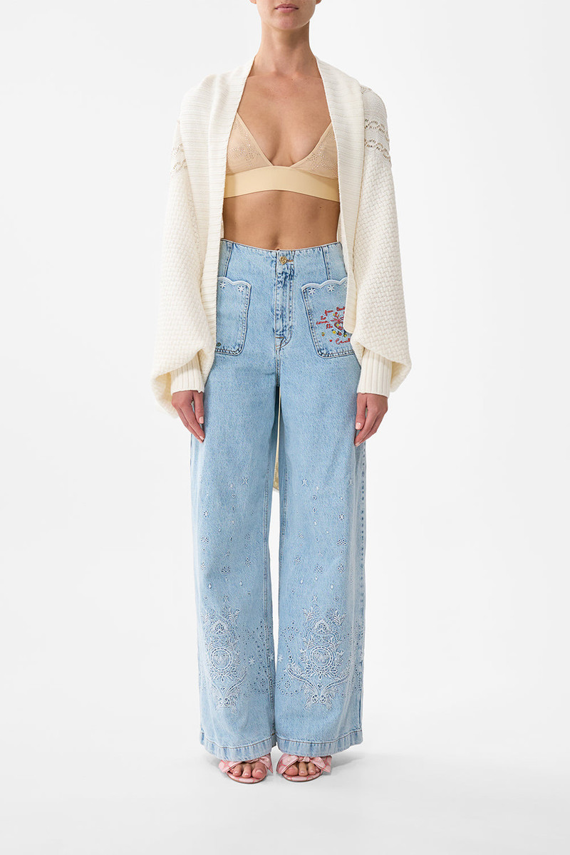 CAMILLA CABLE KNIT LAYER outlook