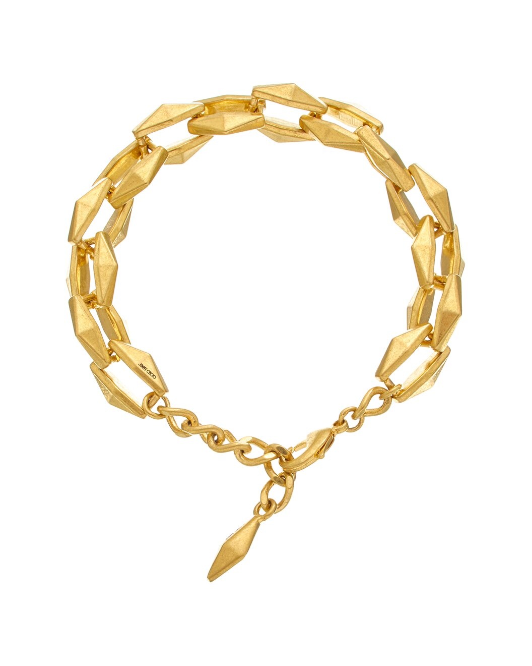 Jimmy Choo Diamond Motif Chain Bracelet - 1