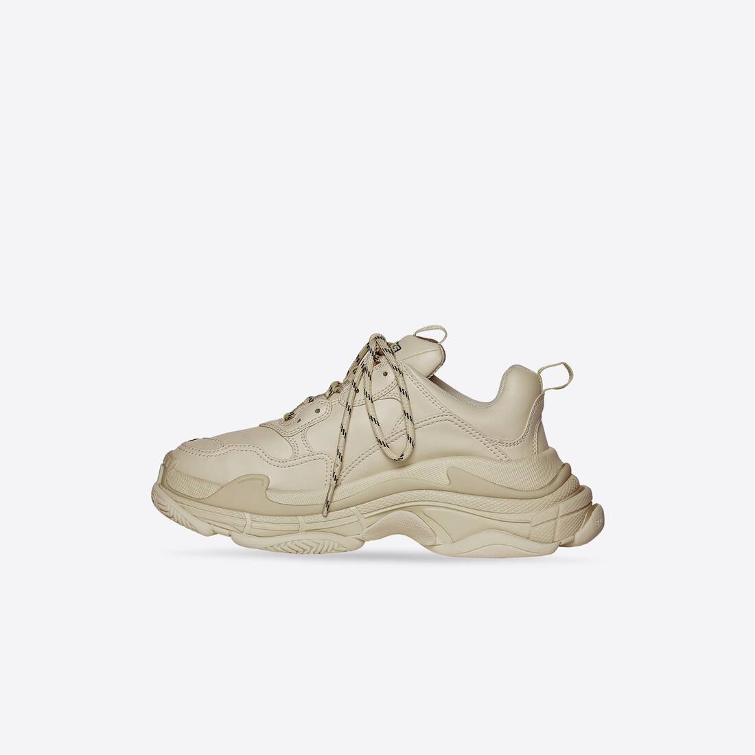 Women's Triple S Sneaker in Beige - 4