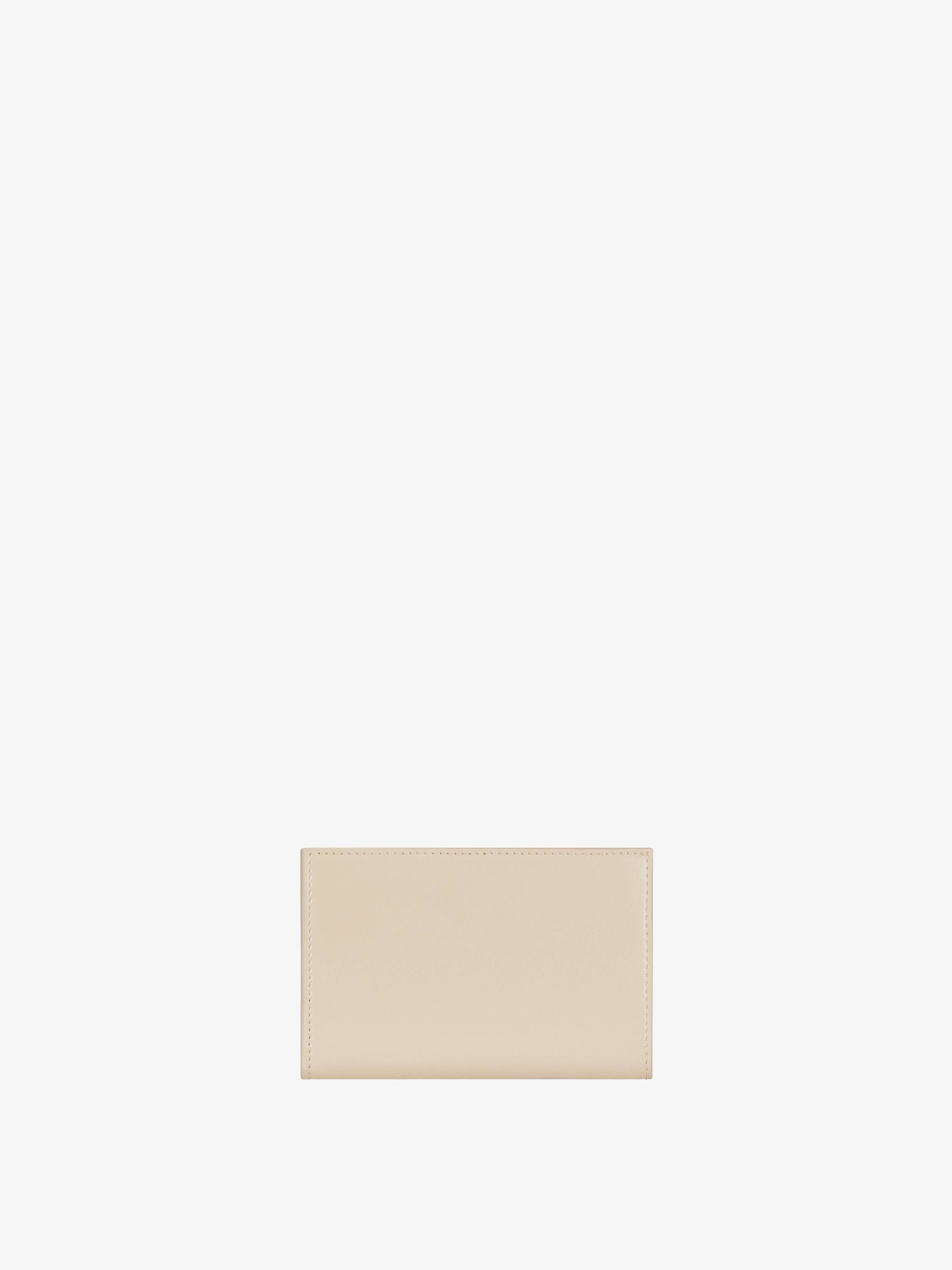 ANTIGONA BIFOLD WALLET IN BOX LEATHER - 3