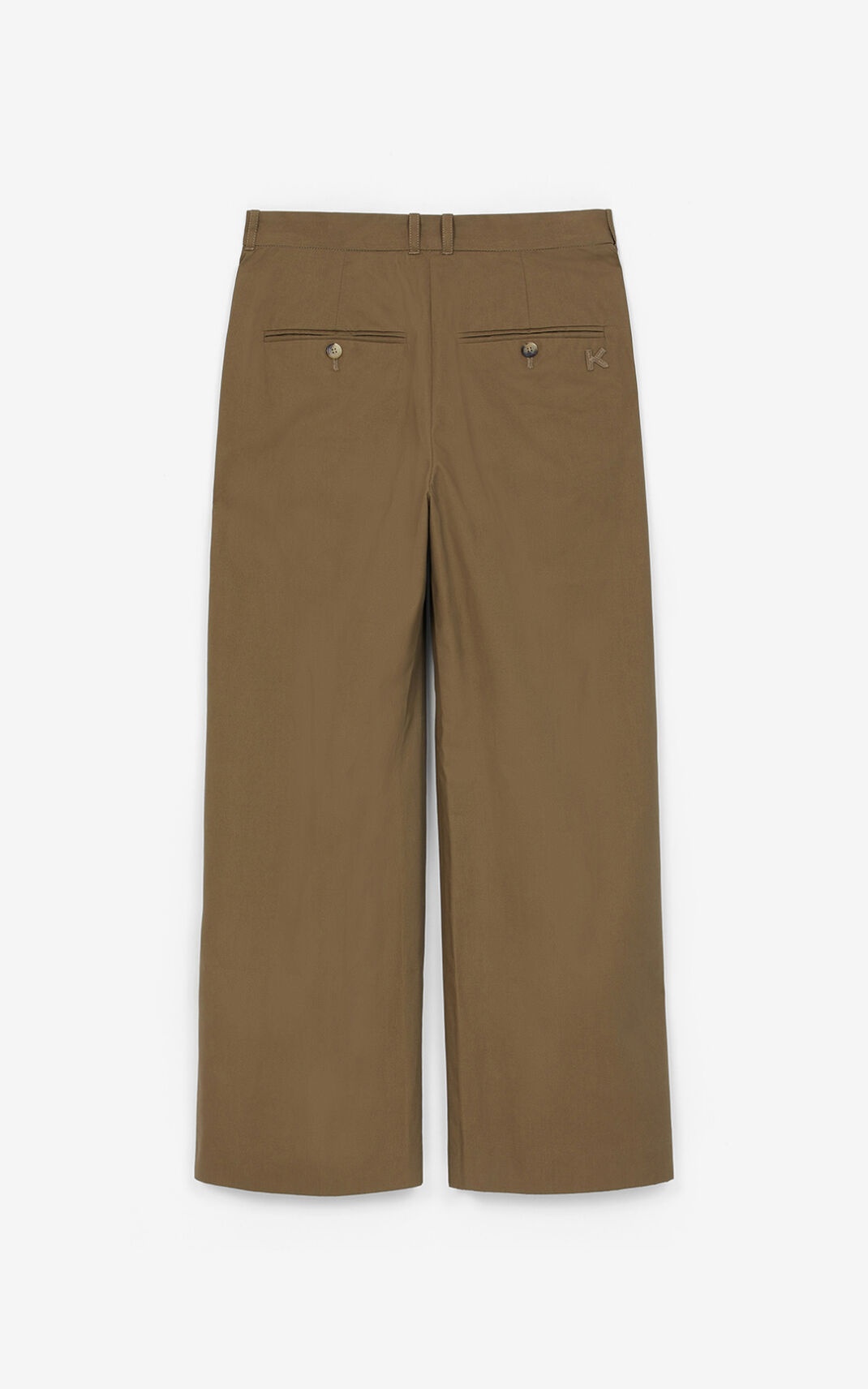 Cropped flared trousers. - 5