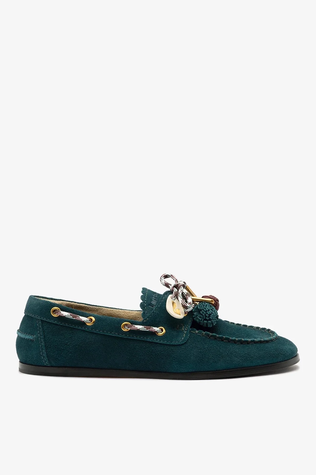 Cyprus Boat Shoe Deepsea Suede - 1