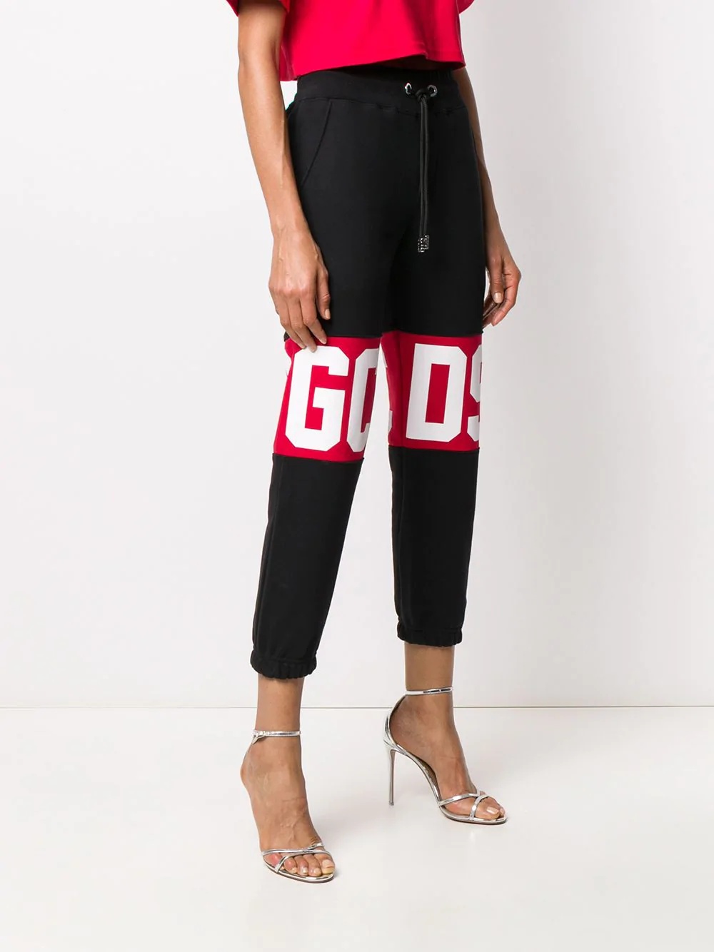 oversized logo track trousers - 3