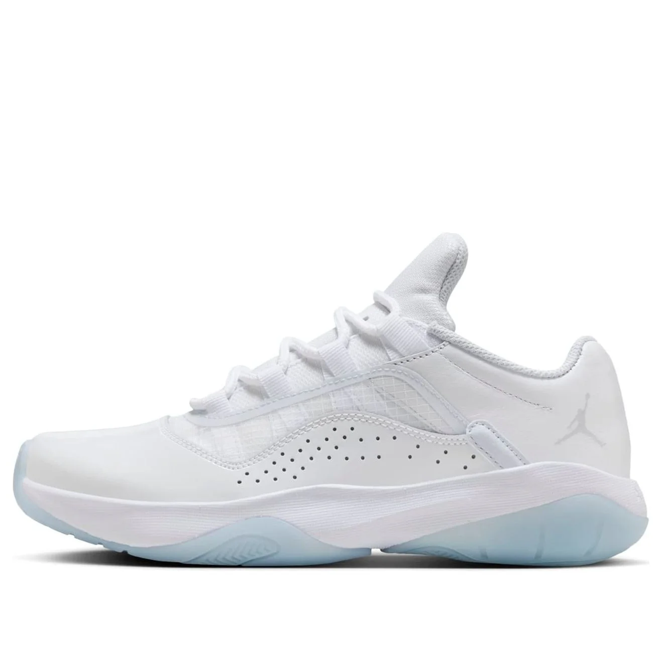 Jordan 11 CMFT Low White Ice Blue Football Grey (Women's) - 1