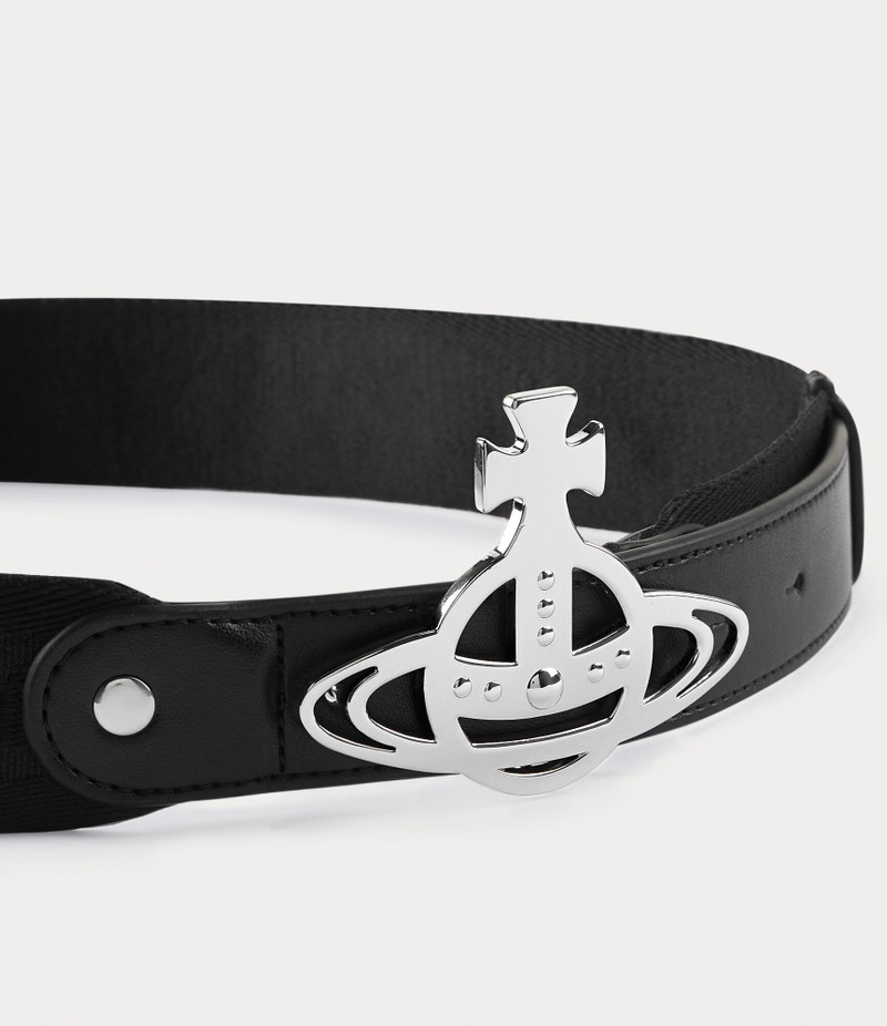 Vivienne Westwood LINE ORB WEBBING BELT outlook