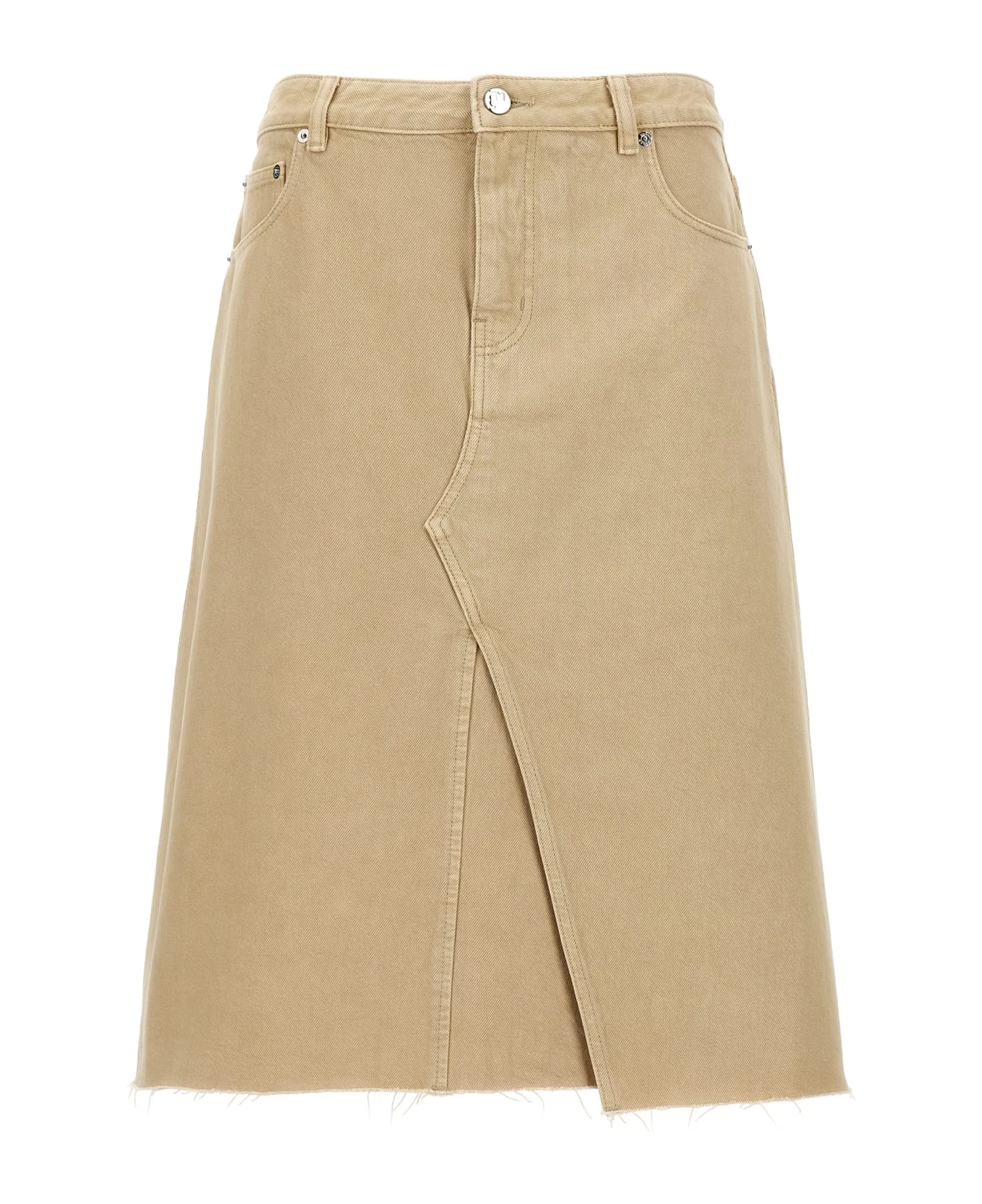 Deconstructed Midi Skirt - 1