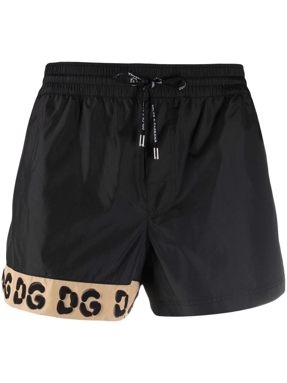 DG leopard-print swimming shorts - 1