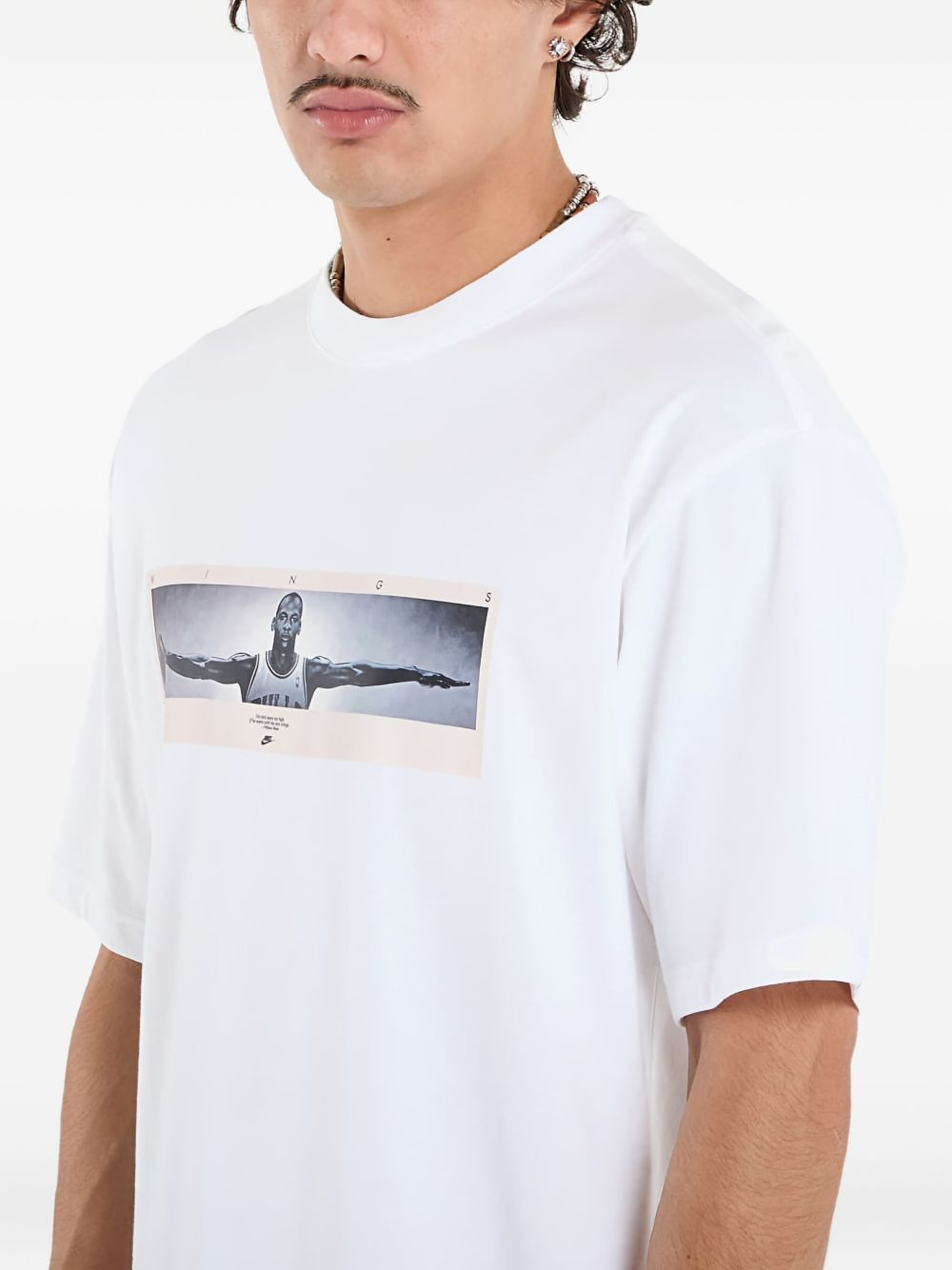 photo-print crew-neck T-shirt - 3