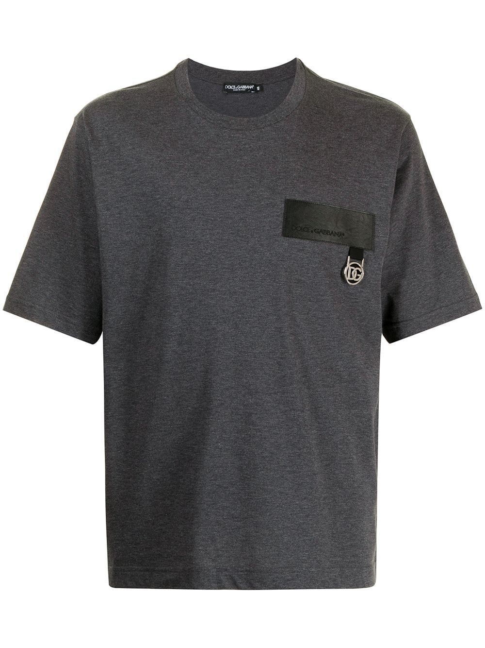 logo-patch short-sleeve T-shirt - 1