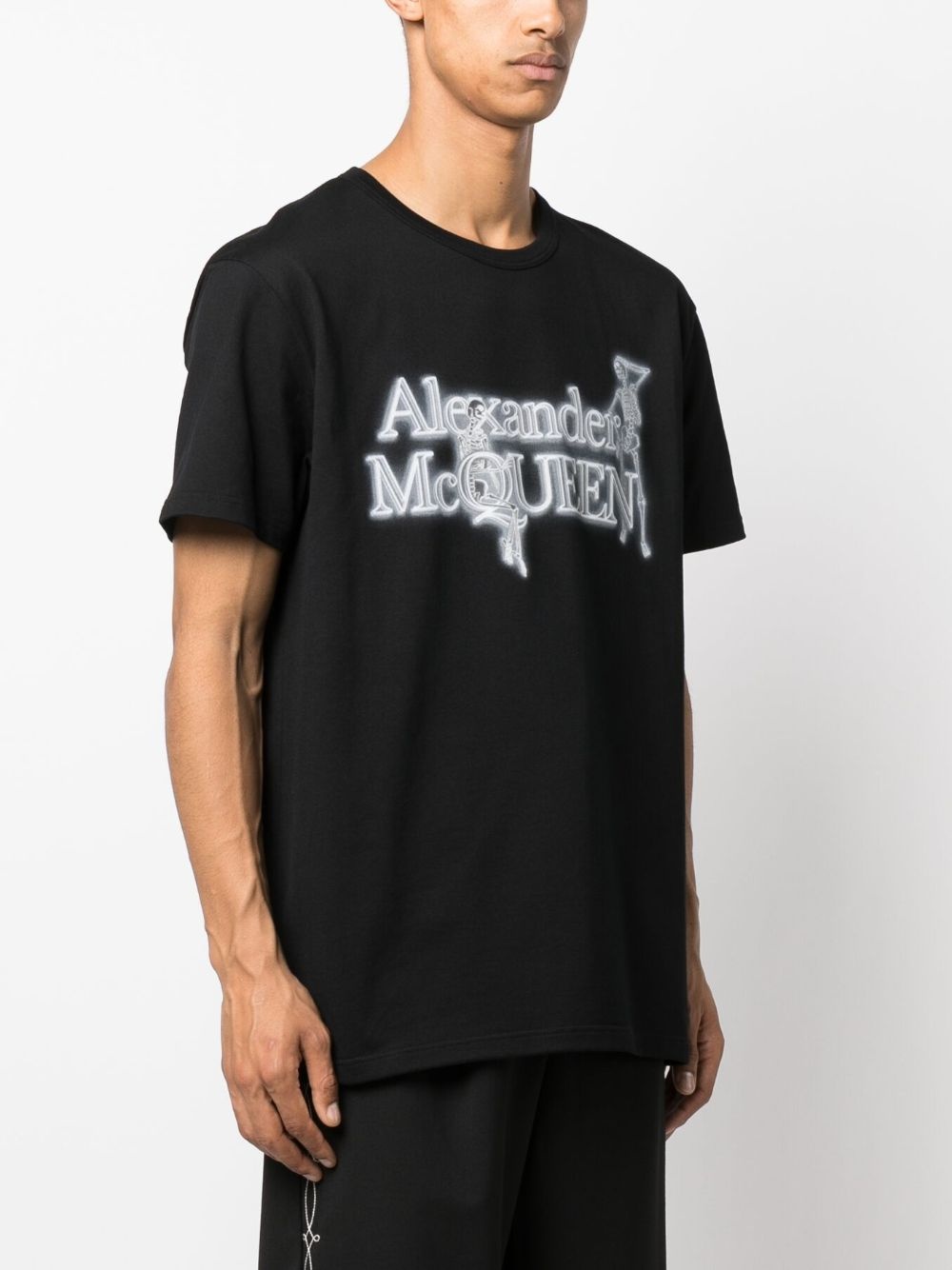 logo-print cotton T-Shirt - 3