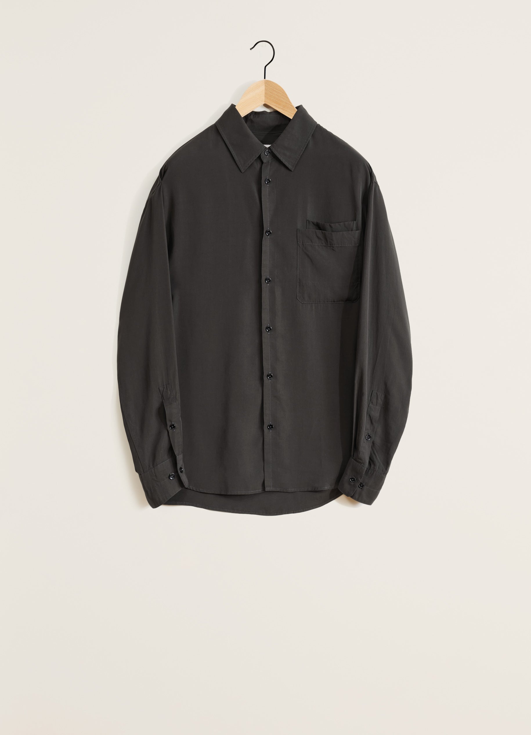 DOUBLE POCKET LS SHIRT - 1