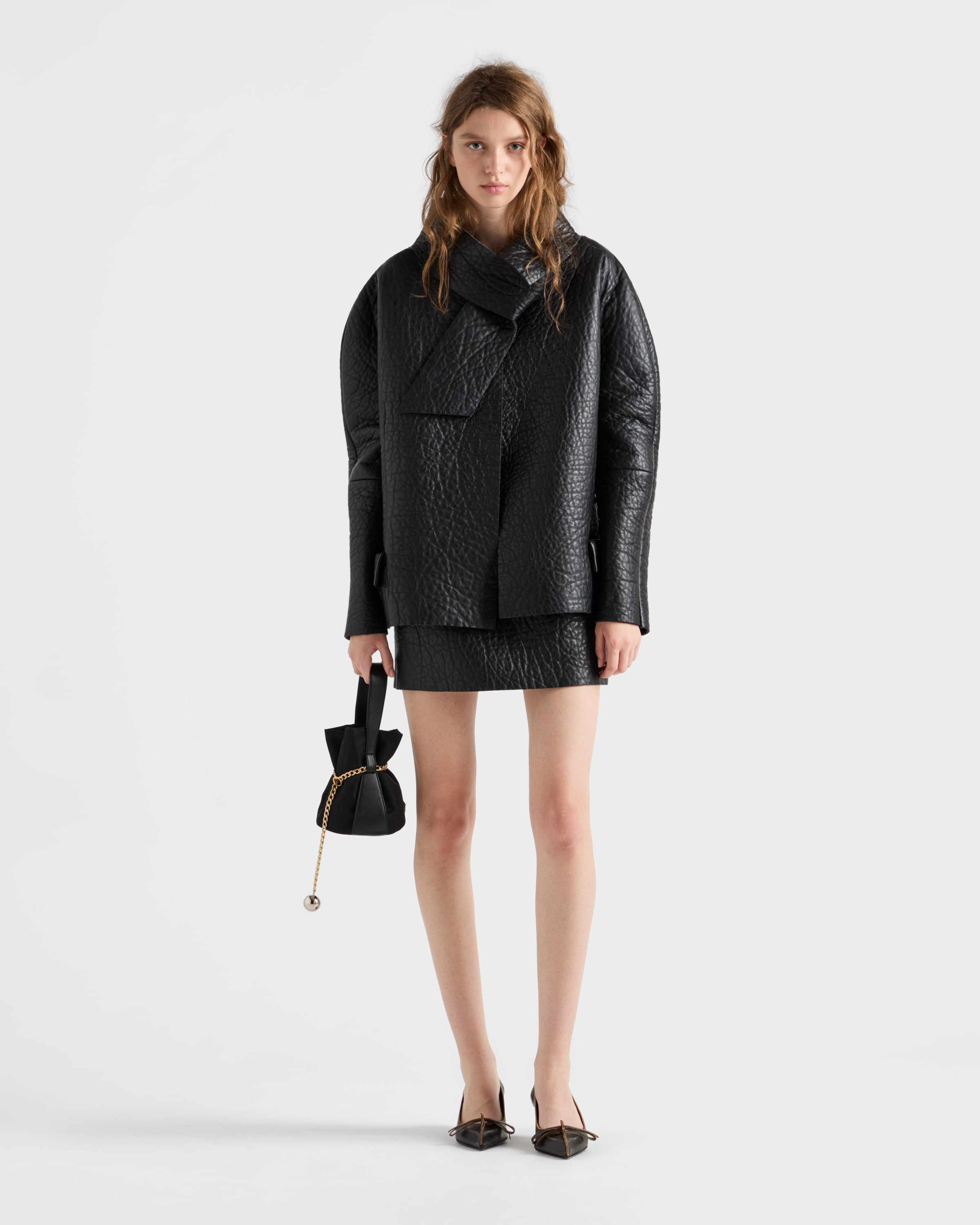 Bonded nappa leather jacket - 2