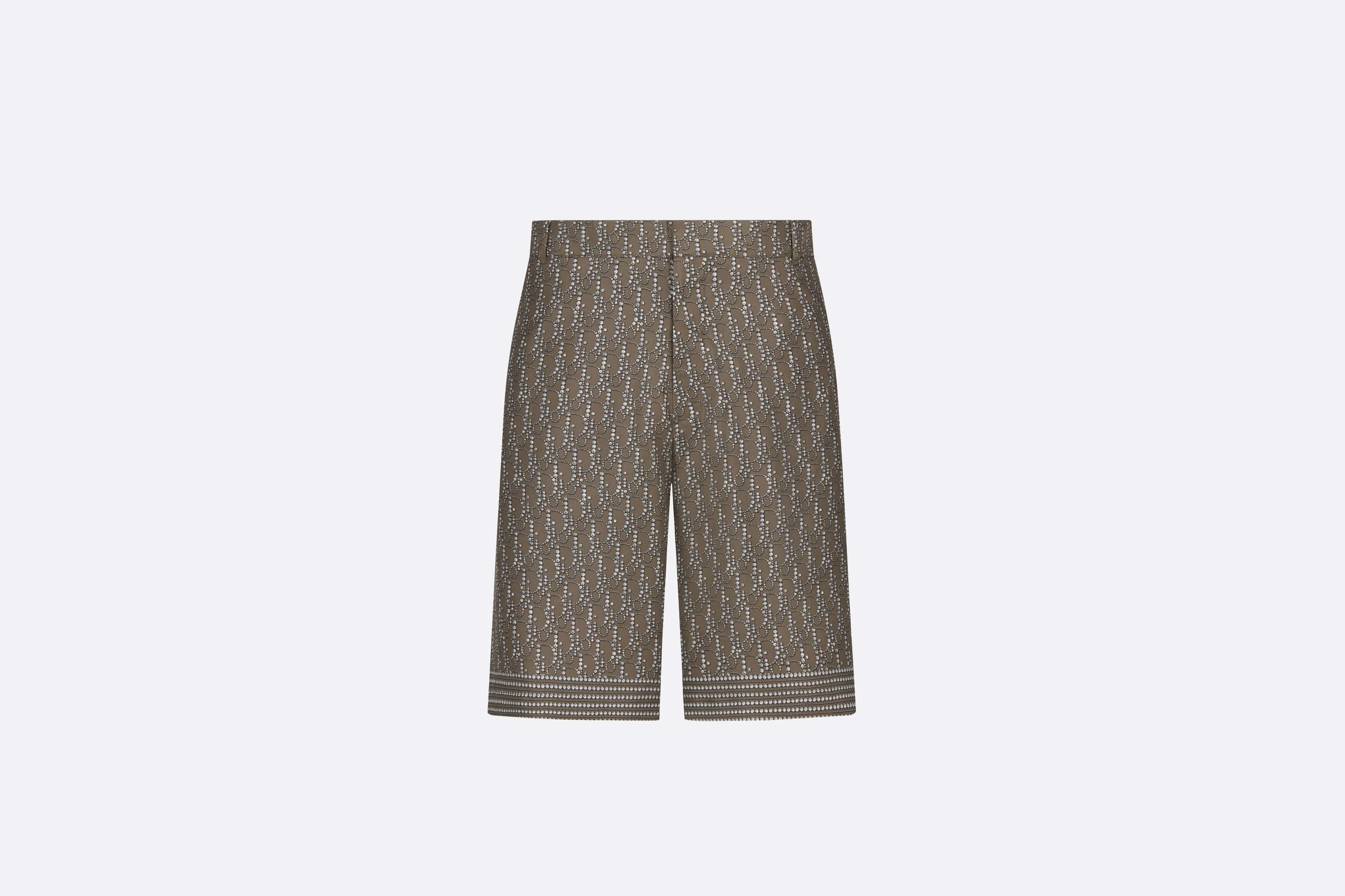 Dior Oblique Bermuda Shorts - 1