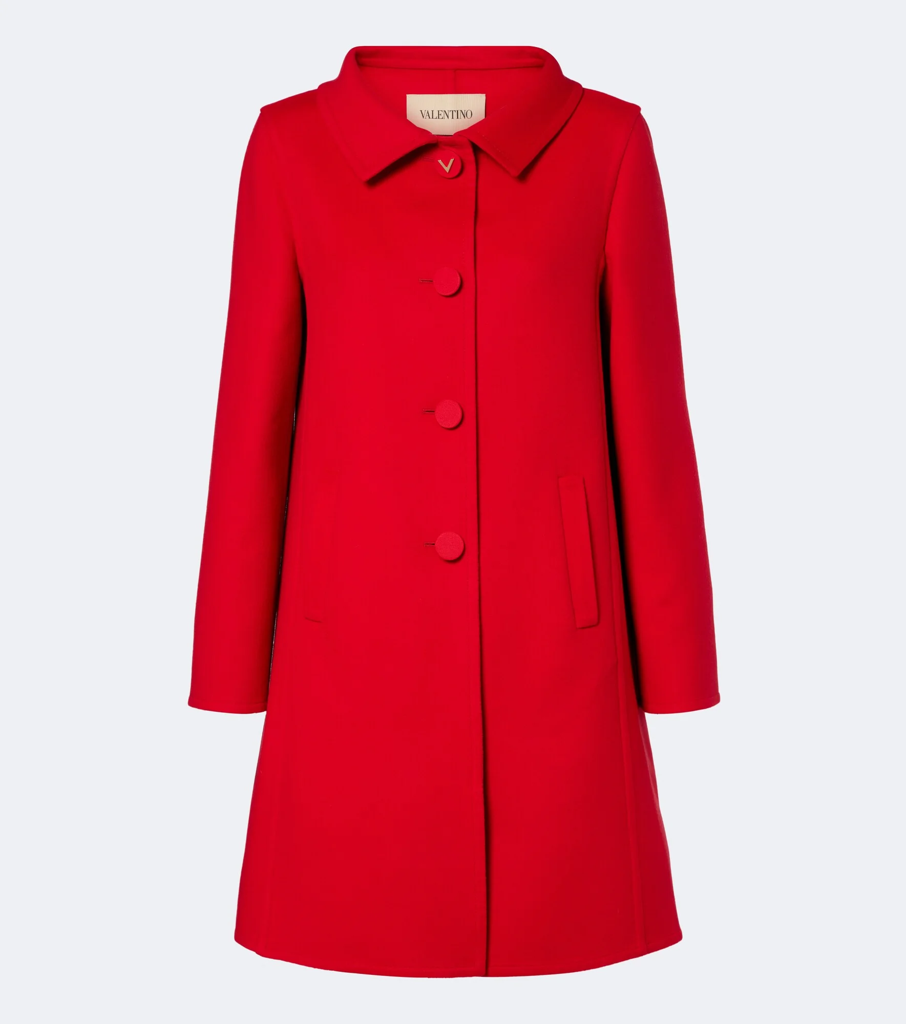 Wool and cashmere coat - 1