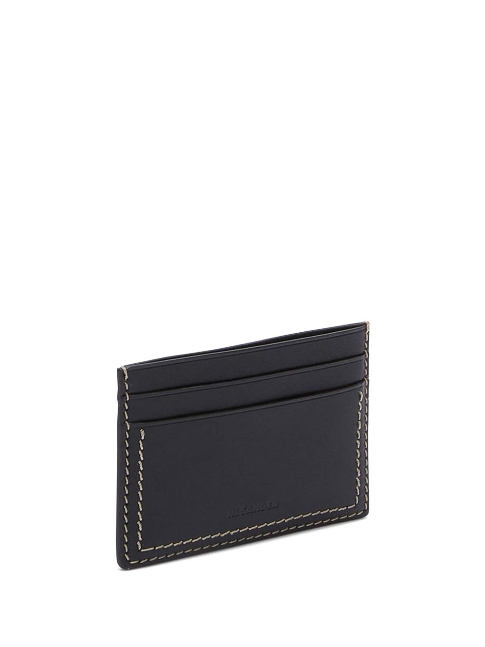 logo-debossed card holder - 2