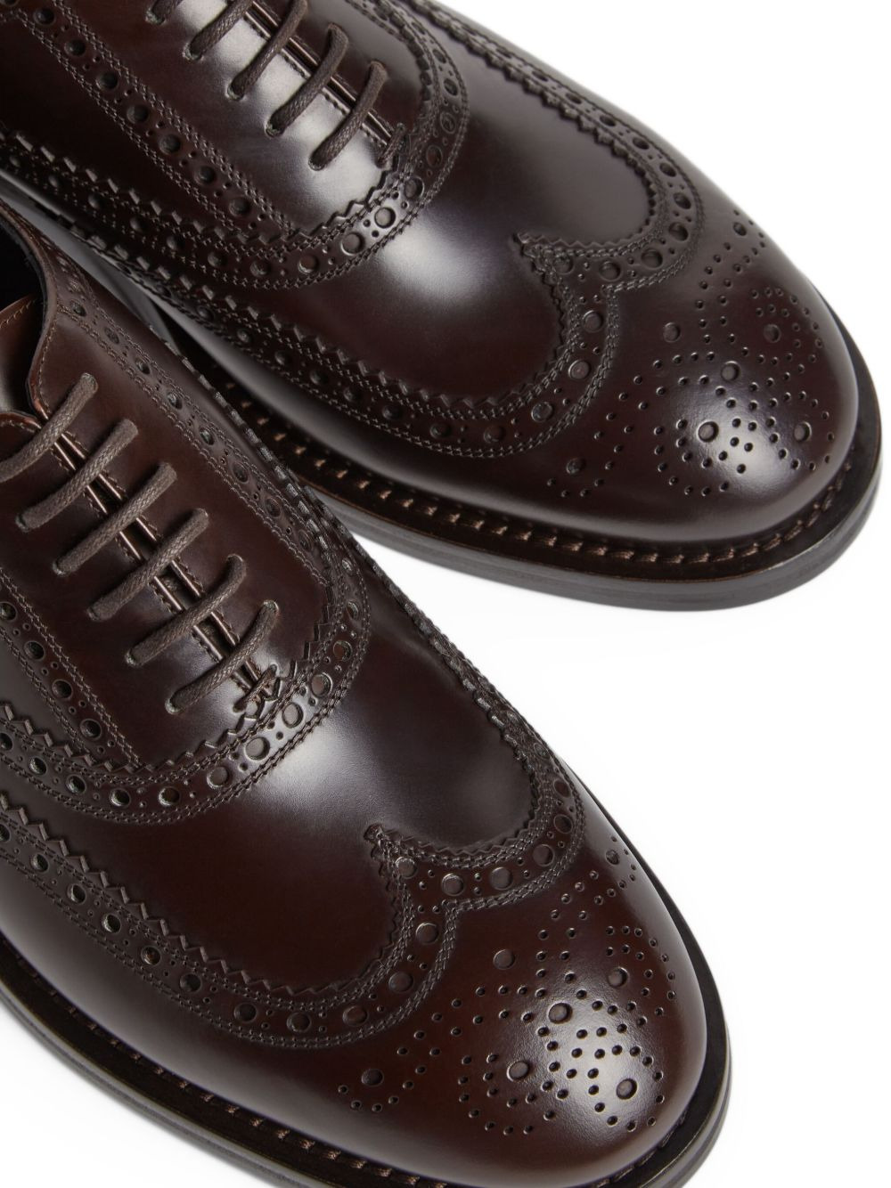 leather Oxford shoes - 4
