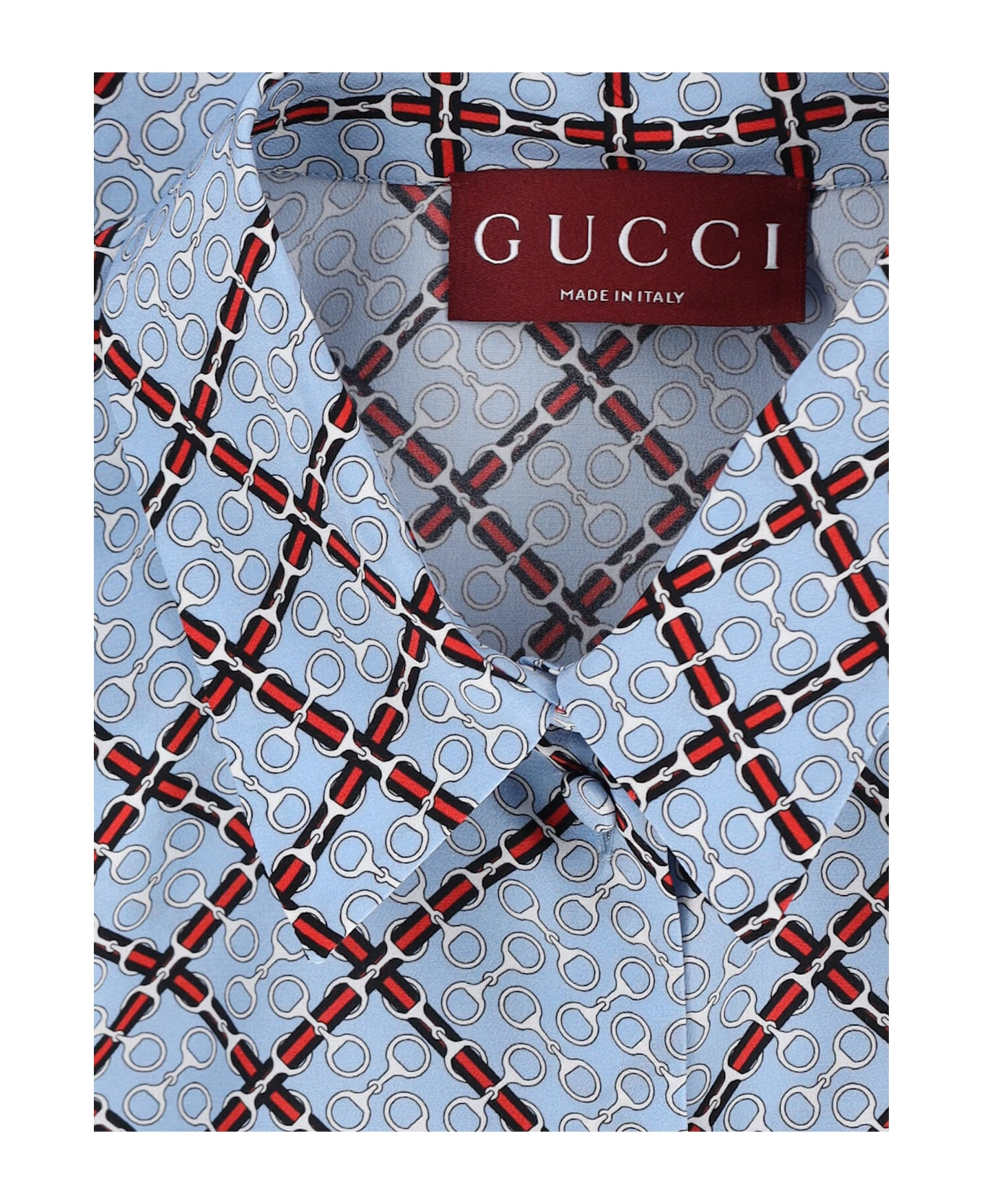 Checked Silk Shirt - 4
