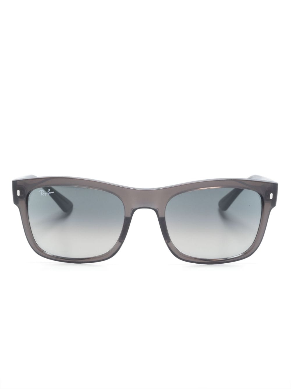 square-frame gradient-lenses sunglasses - 1