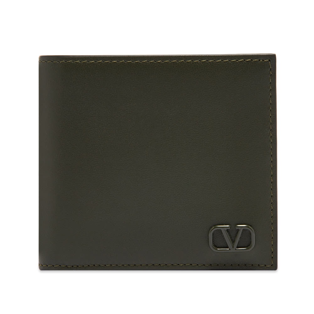 Valentino Leather Go Logo Billfold Wallet - 1