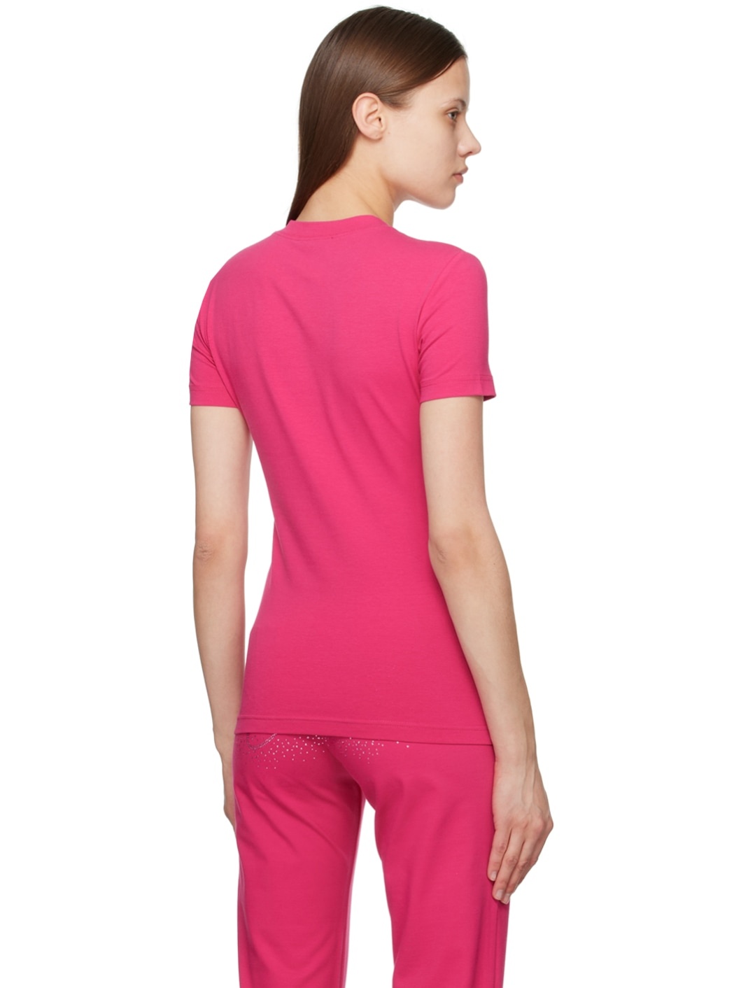 Pink Crystal-Cut T-Shirt - 3