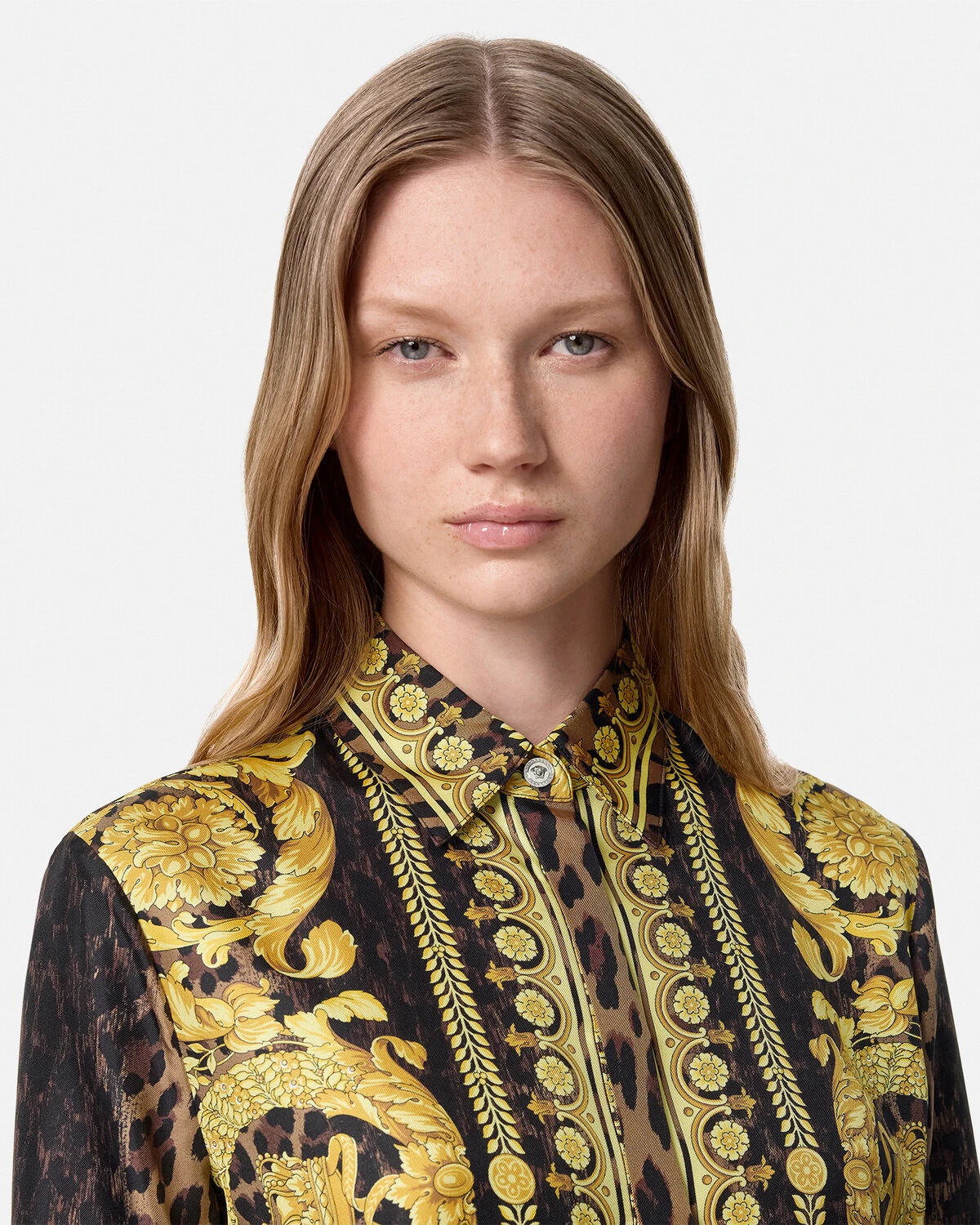 Wild Barocco Silk Shirt - 3