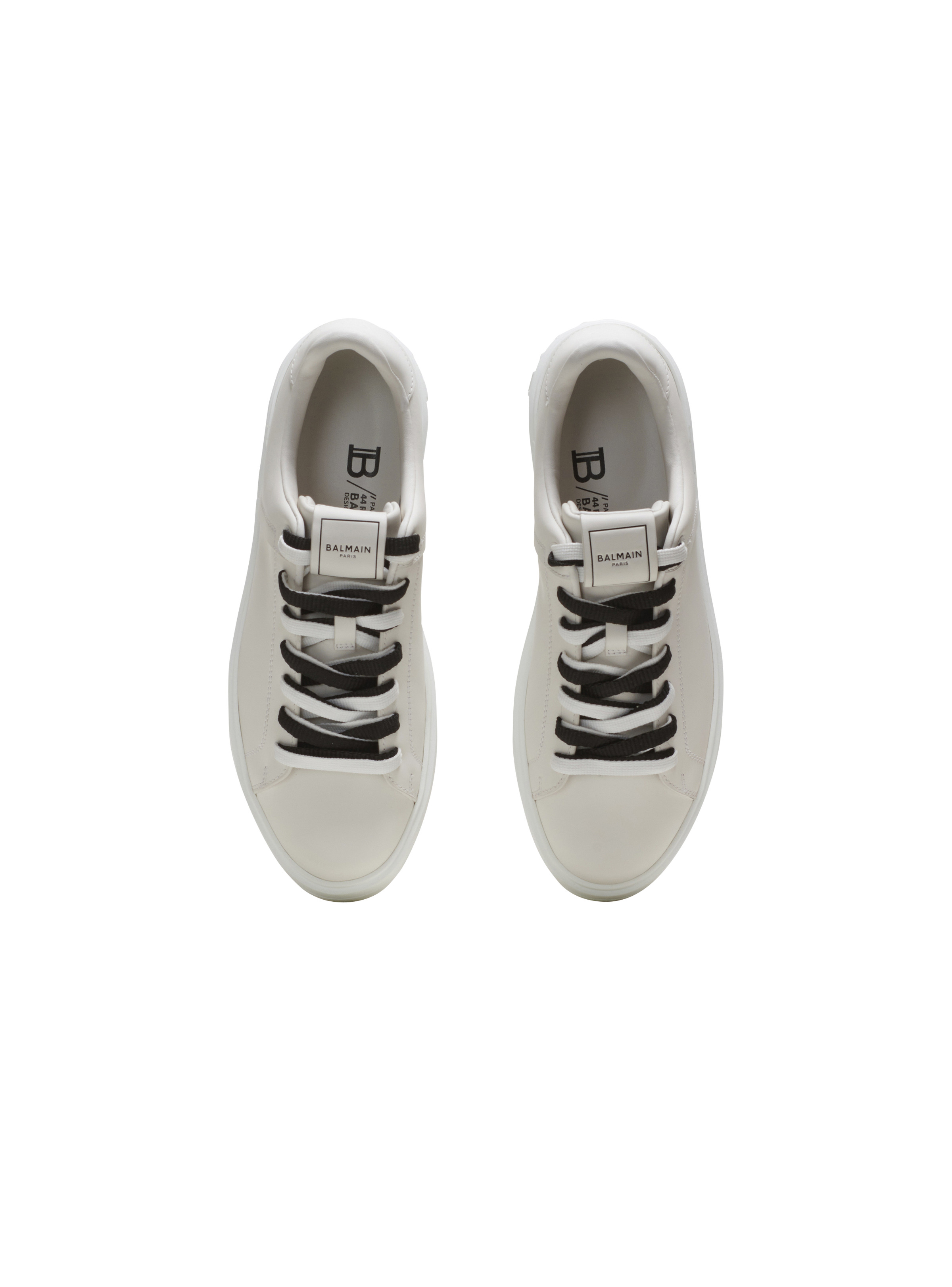 B-Court smooth leather trainers - 3
