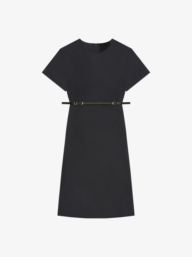 VOYOU DRESS IN COTTON TAFFETAS - 1