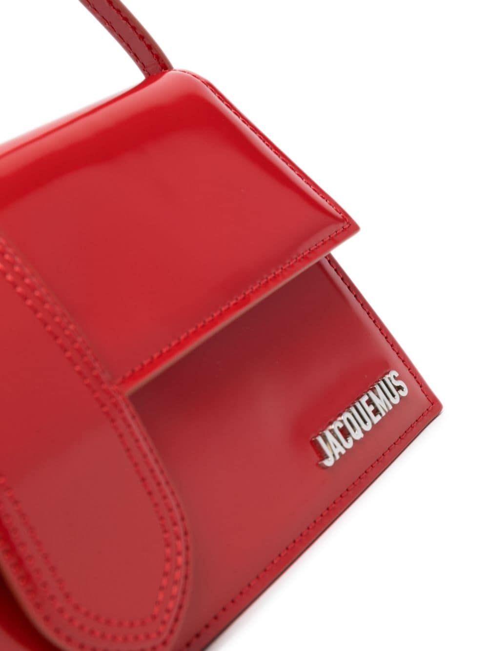 Le Bambino patent-leather shoulder bag - 5
