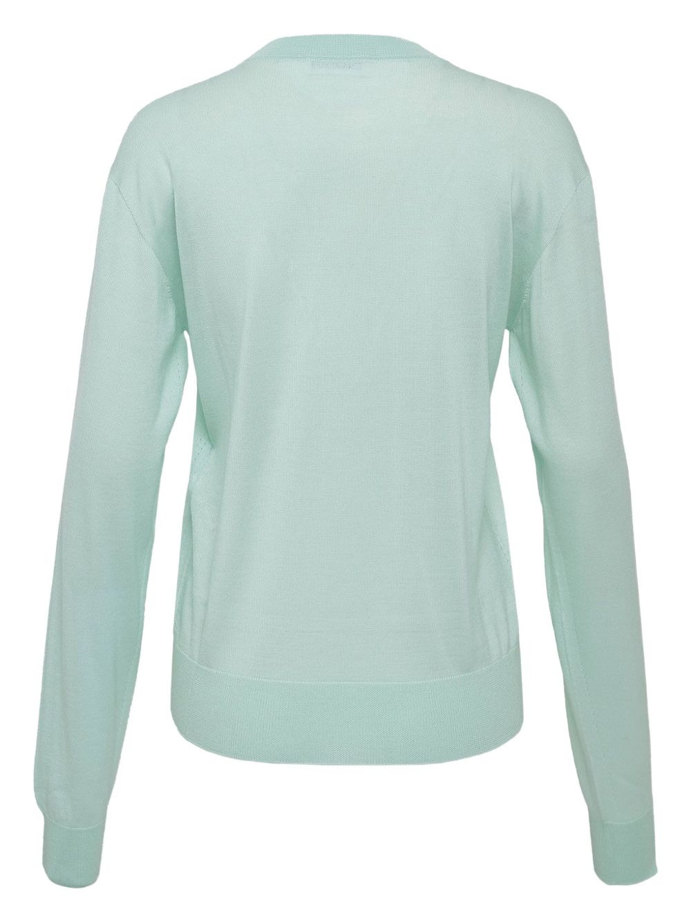 crew-neck cardigan - 2
