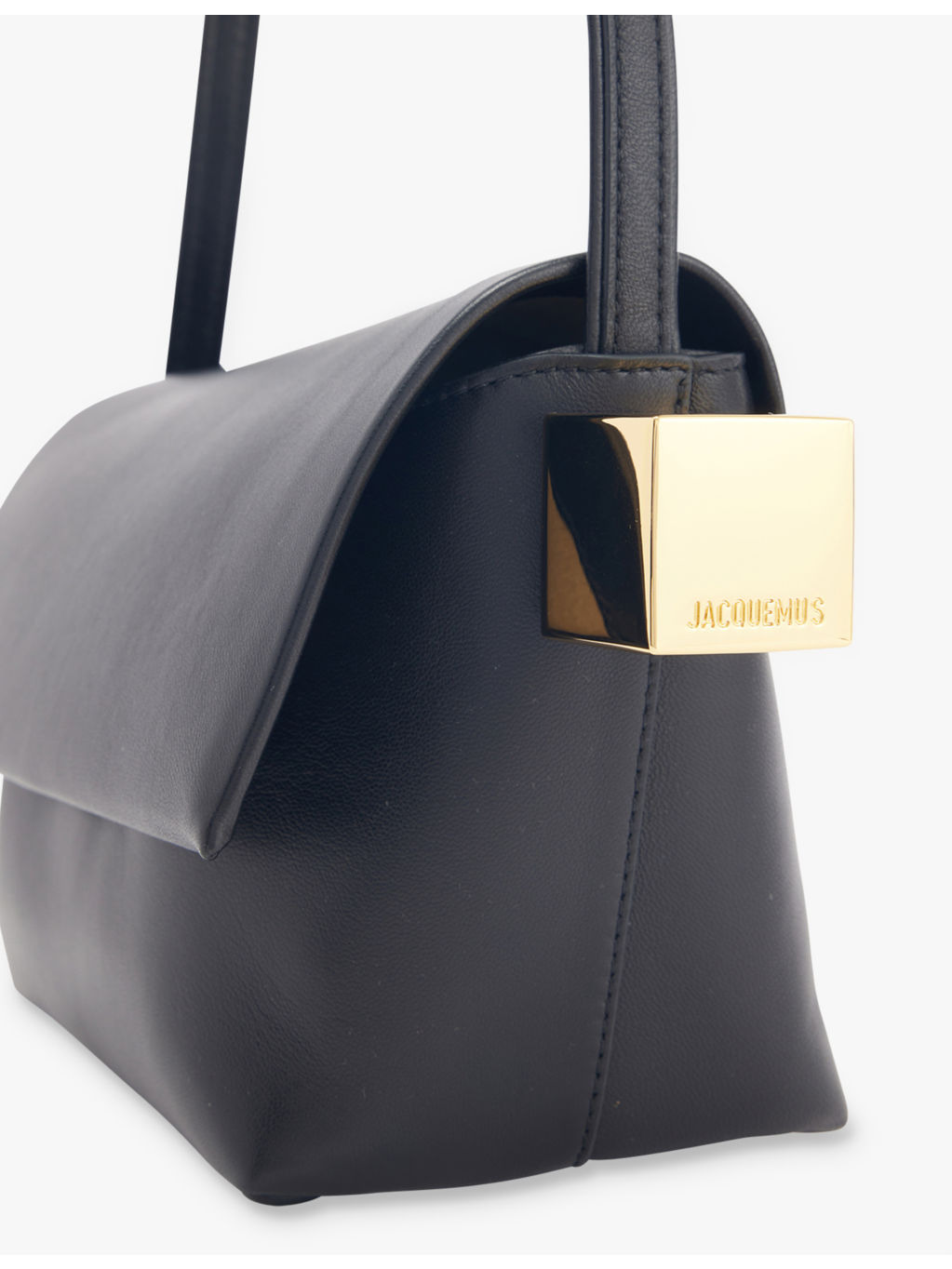 Le Rond Carre leather top-handle bag - 3