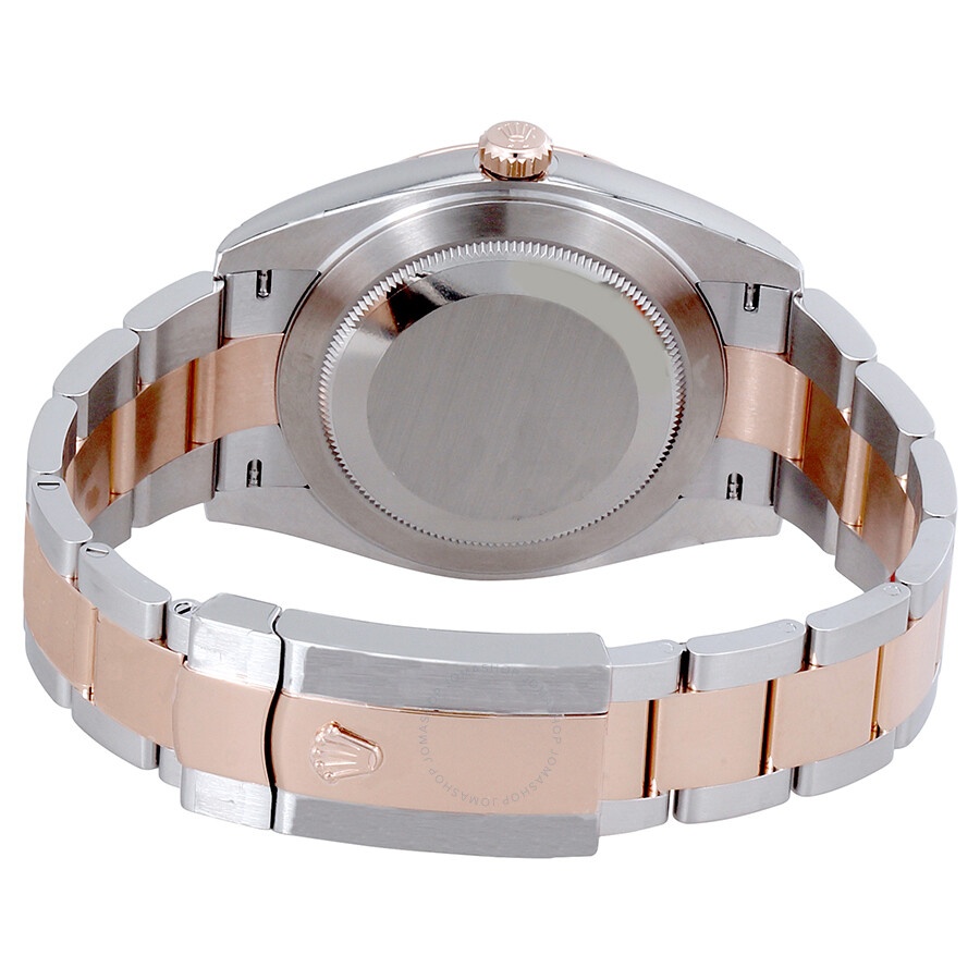 Rolex Datejust 41 Chocolate Brown Dial Steel and 18K Rose Gold Men's Watch 126301CHSO - 3