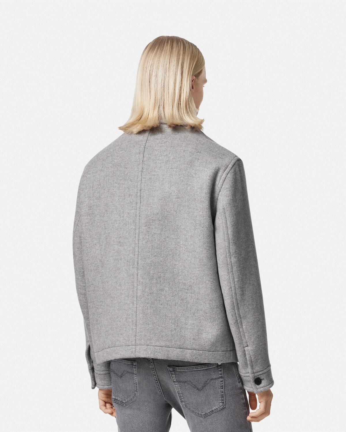Wool-Blend Blouson Jacket - 5