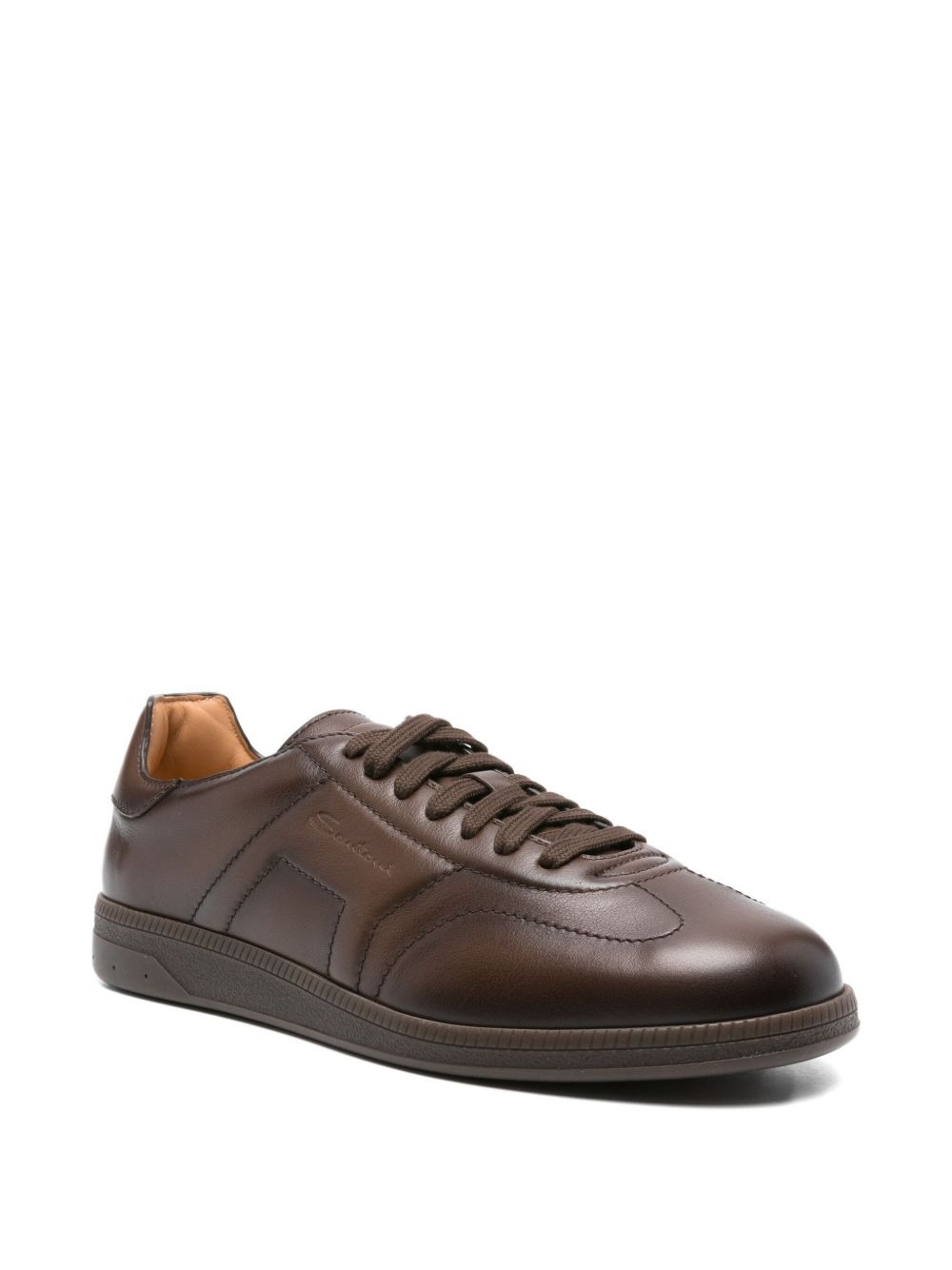 Oly leather lace-up sneakers - 2