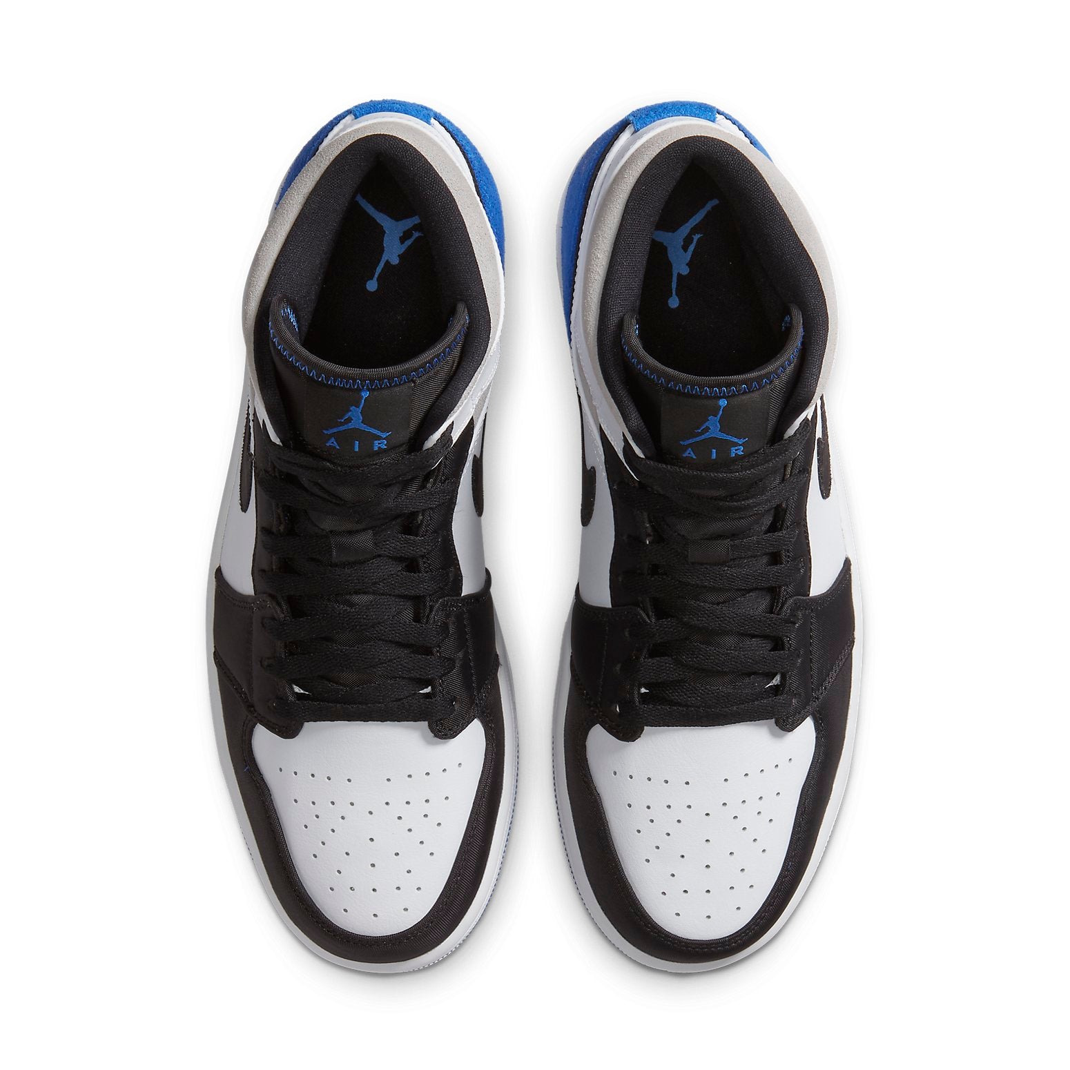 Air Jordan 1 Mid SE 'Royal Black Toe' 852542-102 - 4