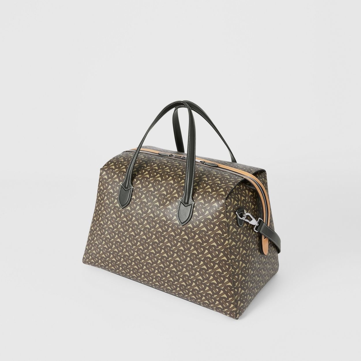 Monogram Print E-canvas Holdall - 5