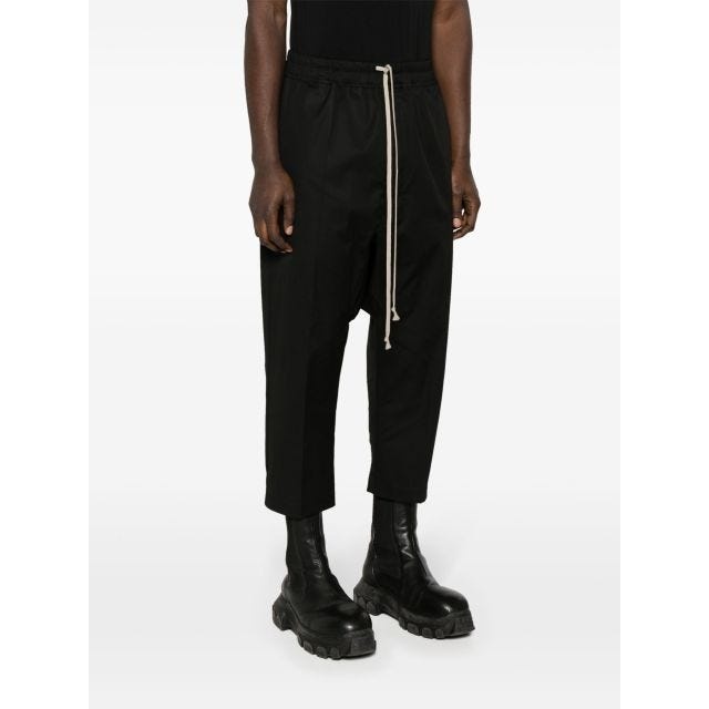 Drop-crotch cargo trousers - 3