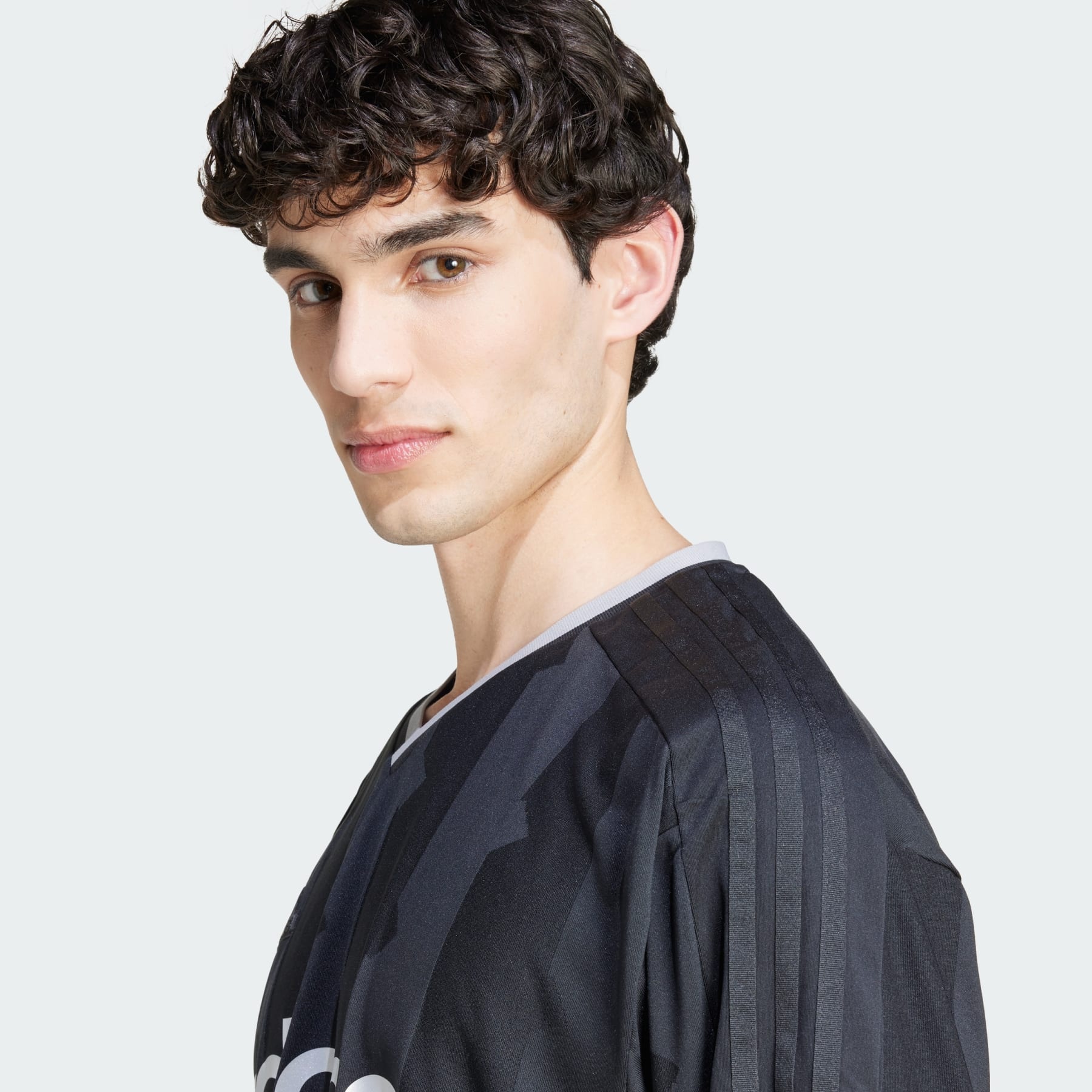 ◆adidas◆ House Of Tiro long sleeve jacquard jersey JJ0833 adidas Men's House Of Tiro Long Sleeve Jacquard Jersey