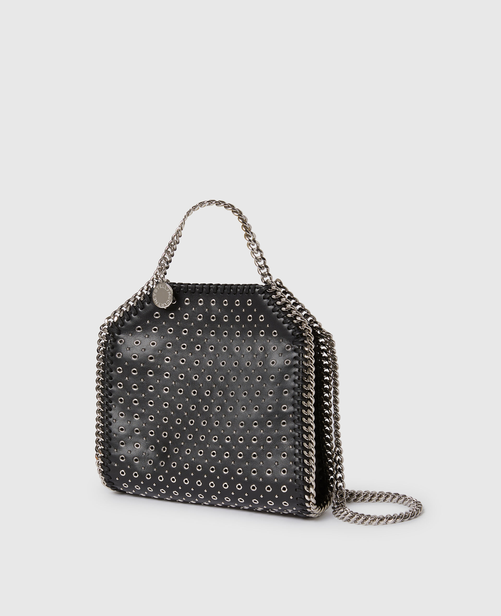 Falabella Eyelet-Stud Mini Tote Bag - 3