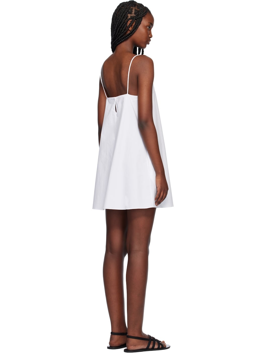White Square Cami Minidress - 3