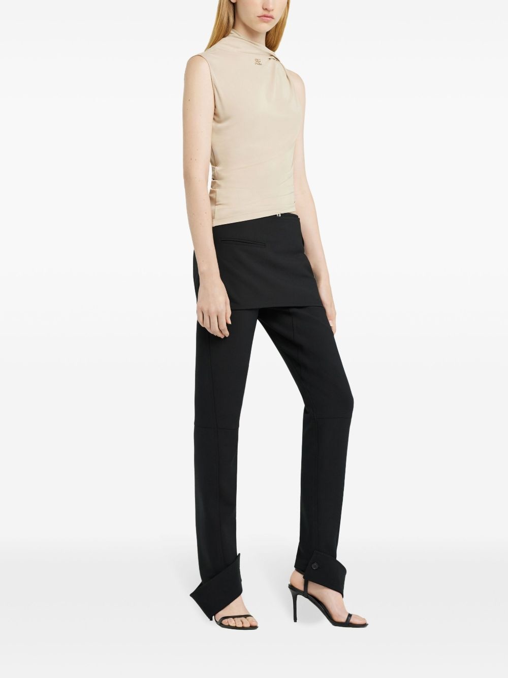 draped top - 3