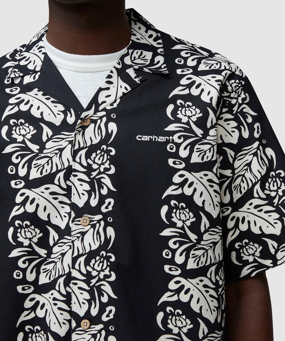 Floral short sleeve shirt - 4