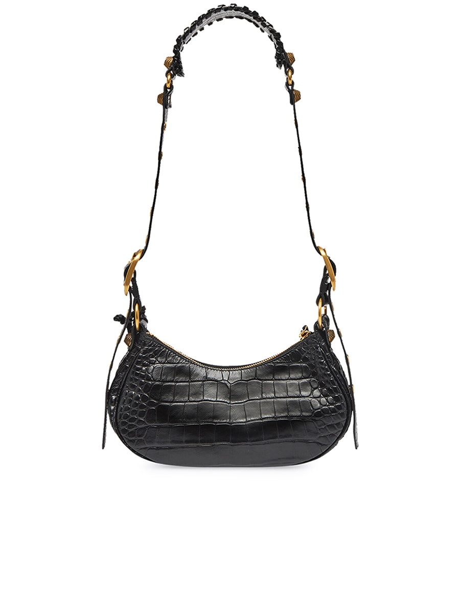 Le Cagole XS Shoulder Bag Crocodile Embossed - 2