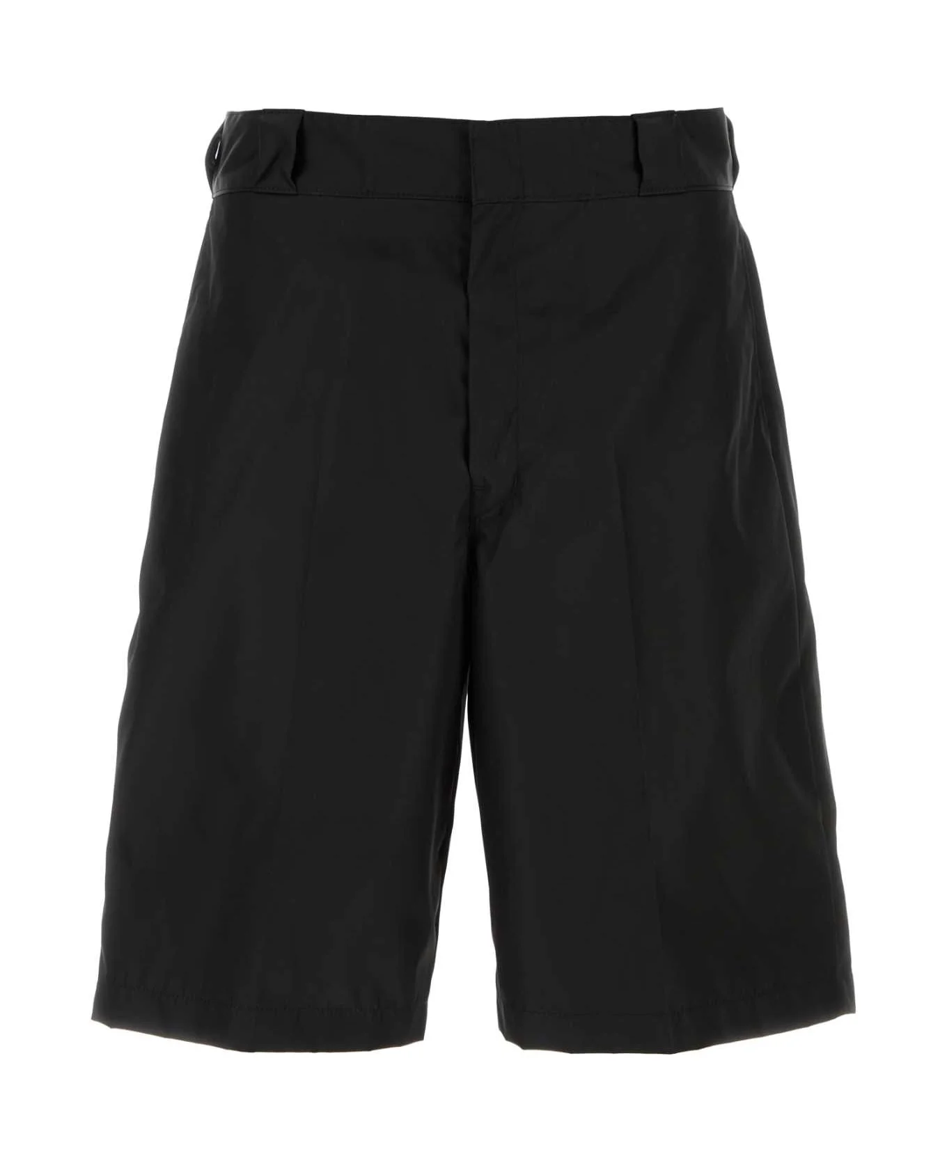 Black Re-nylon Bermuda Shorts - 1
